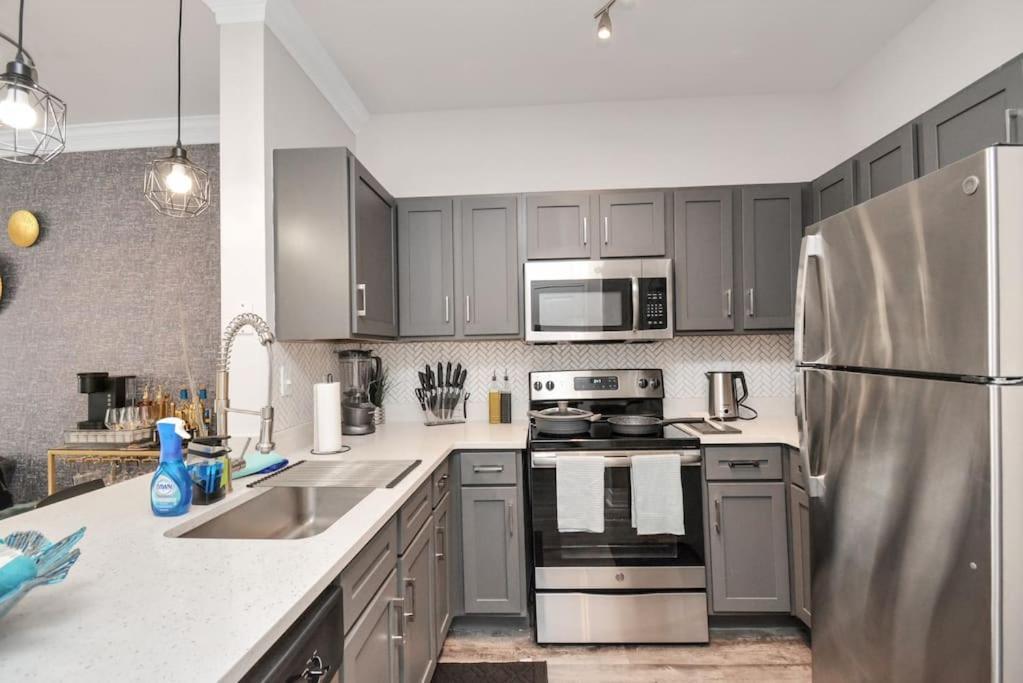 Luxury 1Br Apt ,Nrg ,Downtown ,Med Center,Galleria Houston Bagian luar foto