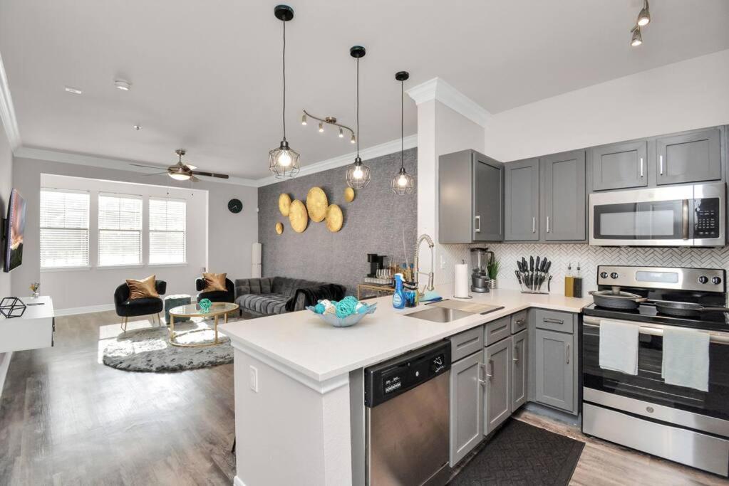 Luxury 1Br Apt ,Nrg ,Downtown ,Med Center,Galleria Houston Bagian luar foto